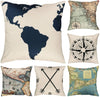 Funda de almohada Travel Love