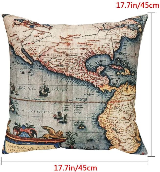 Funda de almohada Travel Love