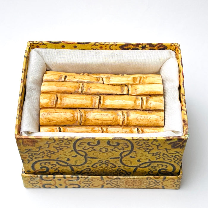 CONTENEDOR BAMBOO HUESO