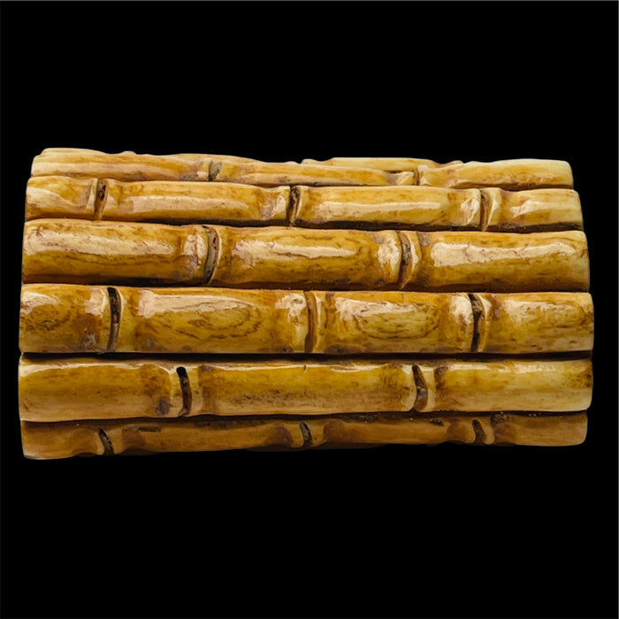 CONTENEDOR BAMBOO HUESO