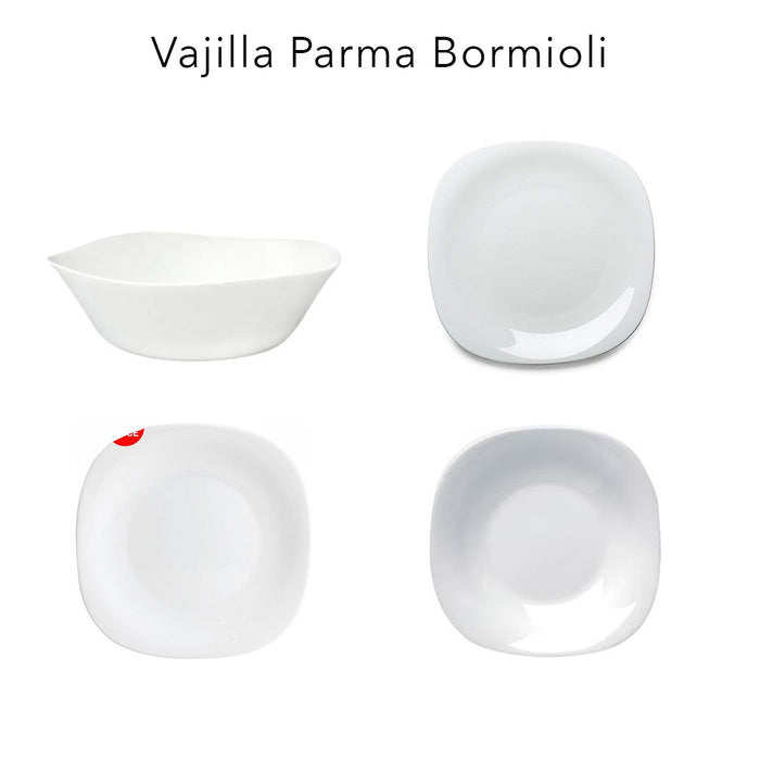 Vajilla Parma Bormioli 16 Pzs