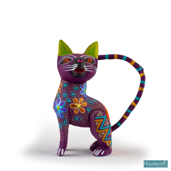 Alebrije Gato Morado