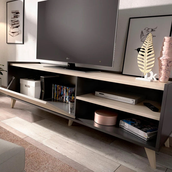 MESA TV NESS ROBLE/CAPUCCINO